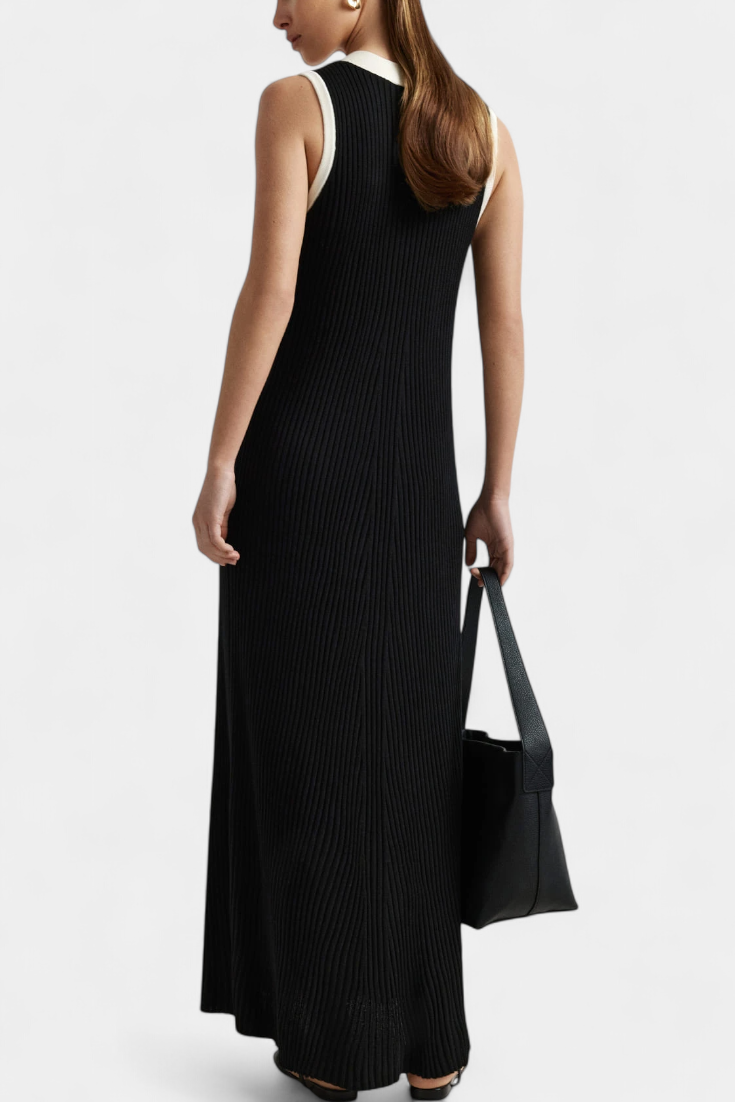 Brielle | Vestido punto V