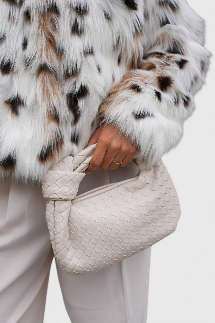 Sage | Mini Woven Satchel