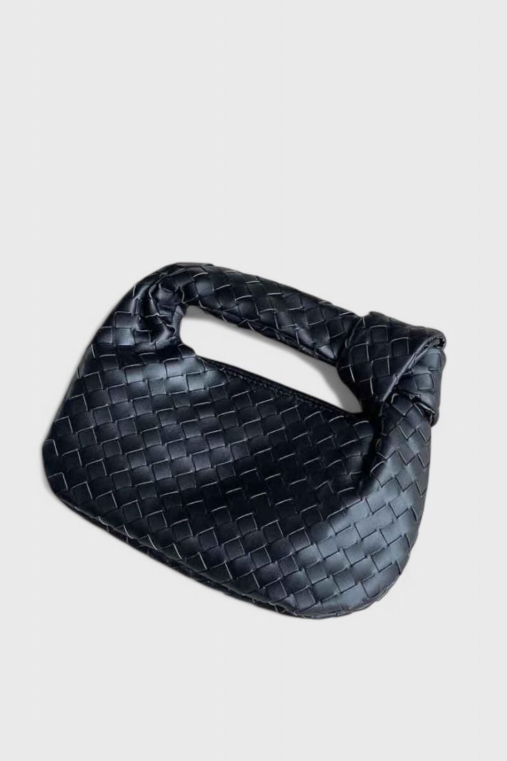 Sage | Mini Woven Satchel