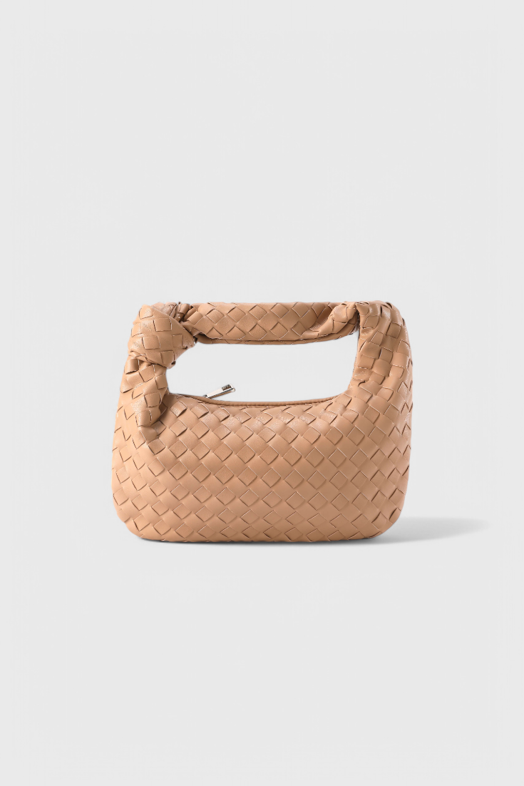 Sage | Mini Woven Satchel