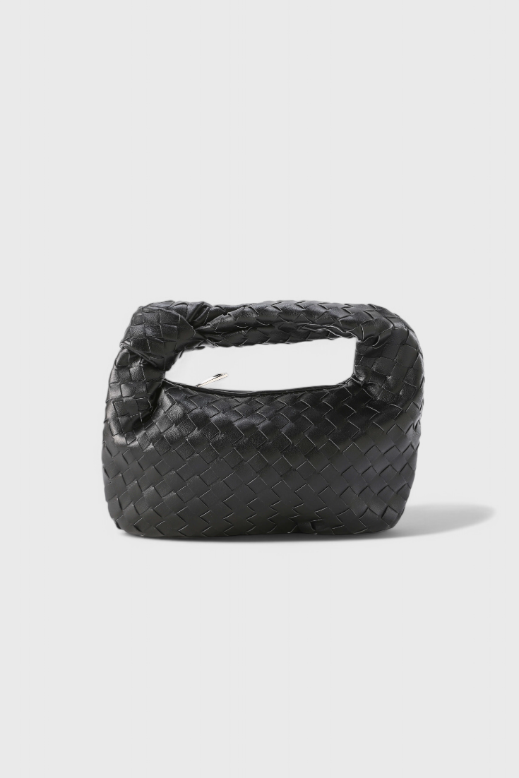 Sage | Mini Woven Satchel