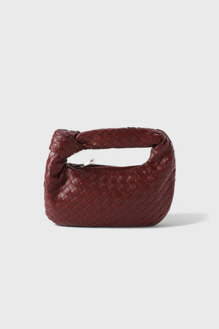 Sage | Mini Woven Satchel