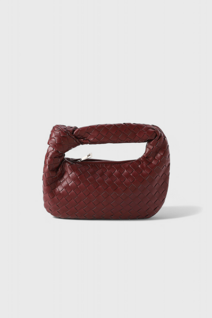 Sage | Mini Woven Satchel