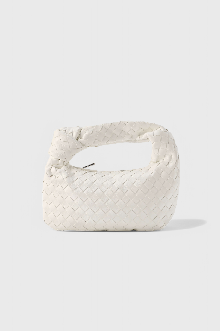 Sage | Mini Woven Satchel