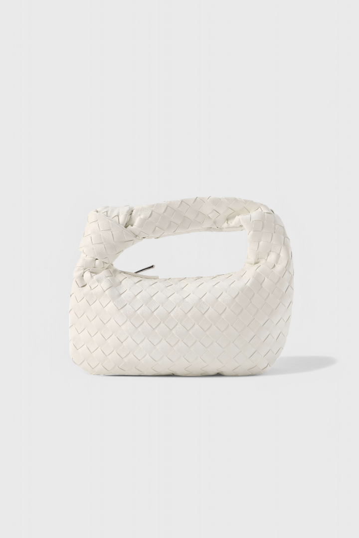 Sage | Mini Woven Satchel